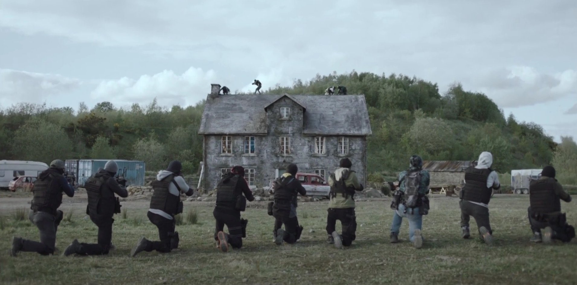 prise d'assaut d'une maison